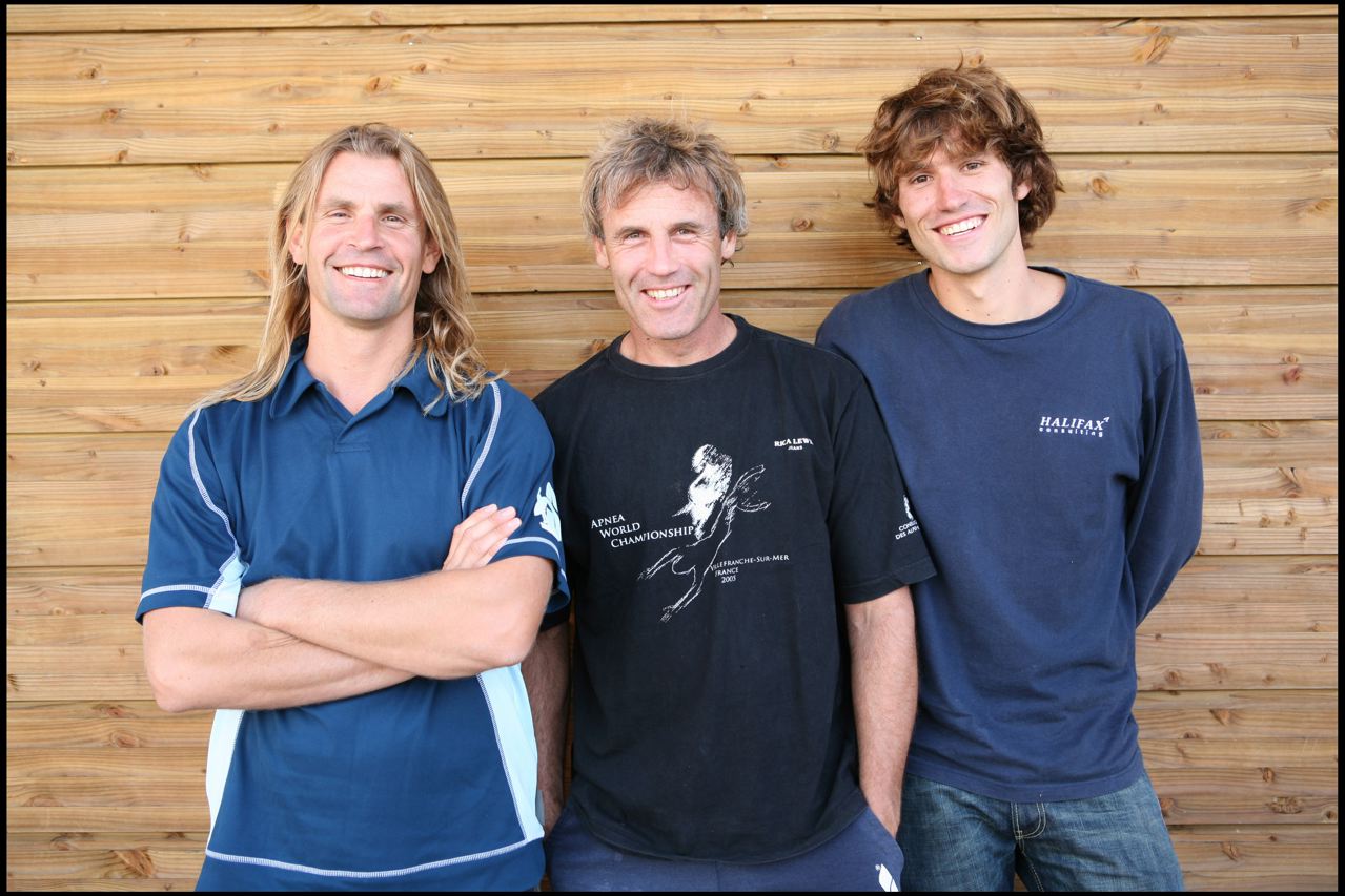 Loïc, Claude et Guillaume 2004